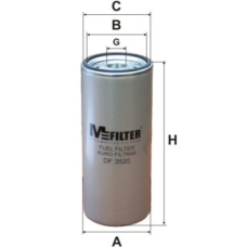 DF 3520 MFILTER Топливный фильтр