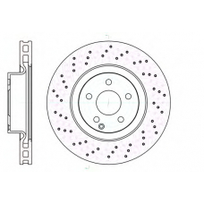 61032.10 REMSA Тормозной диск