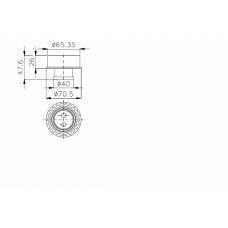 TKR 9955 TIMKEN Натяжной ролик, ремень грм