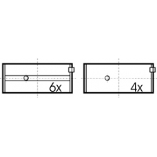 77130608 KOLBENSCHMIDT Подшипник коленвала