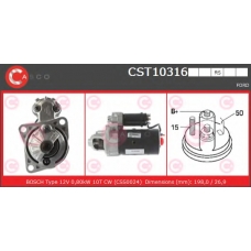 CST10316RS CASCO Стартер