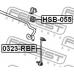 0323-RBF FEBEST Тяга / стойка, стабилизатор