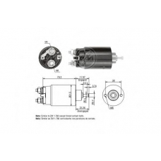 ZM760 ERA Тяговое реле, стартер