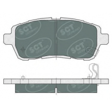SP 384 SCT Комплект тормозных колодок, дисковый тормоз