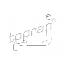 700 519 TOPRAN Шланг радиатора