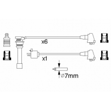 0 986 356 925 BOSCH Комплект проводов зажигания