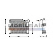 0300V149 VAN WEZEL Испаритель, кондиционер