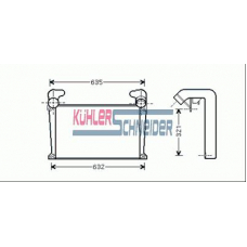 3770501 KUHLER SCHNEIDER Интеркулер