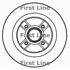 FBD1221 FIRST LINE Тормозной диск