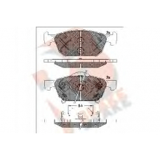 RB2183 R BRAKE Комплект тормозных колодок, дисковый тормоз