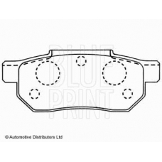 ADH24219 BLUE PRINT Комплект тормозных колодок, дисковый тормоз