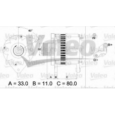 437382 VALEO Генератор