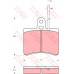GDB145 TRW Комплект тормозных колодок, дисковый тормоз