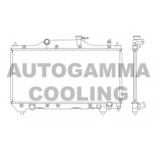 103534 AUTOGAMMA Радиатор, охлаждение двигателя