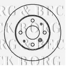 BBD5042 BORG & BECK Тормозной диск