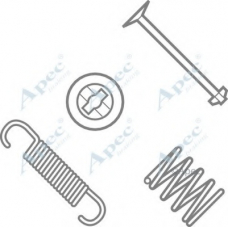 KIT617 APEC Комплектующие, тормозная колодка