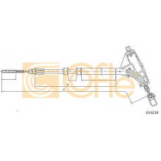 10.6218 COFLE Трос, стояночная тормозная система