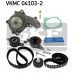 VKMC 04103-2 SKF Водяной насос + комплект зубчатого ремня