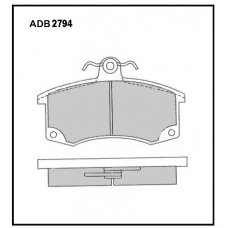 ADB2794 Allied Nippon Тормозные колодки