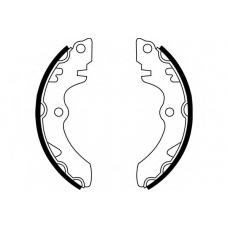 S751 SIMER Комплект тормозных колодок