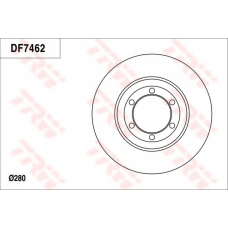 DF7462 TRW Тормозной диск