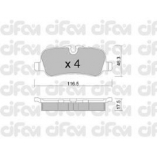 822-694-0 CIFAM Комплект тормозных колодок, дисковый тормоз