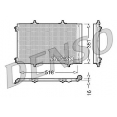 DCN07013 DENSO Конденсатор, кондиционер