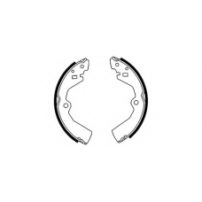 MFR265 MINTEX Комплект тормозных колодок