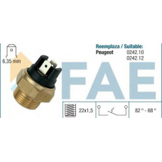 37350 FAE Термовыключатель, вентилятор радиатора