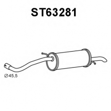 ST63281 VENEPORTE Глушитель выхлопных газов конечный