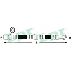 6T48221 LPR Тормозной шланг