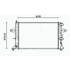 RM0180 EQUAL QUALITY Радиатор, охлаждение двигателя