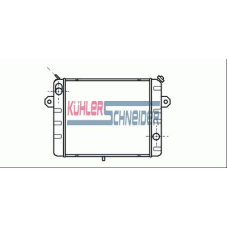 3300081 KUHLER SCHNEIDER Радиатор, охлаждение двигател