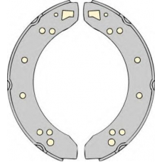 M540 MGA Комплект тормозных колодок