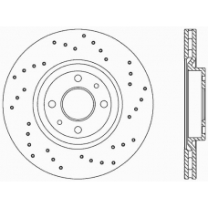 BDRS1231.25 OPEN PARTS Тормозной диск