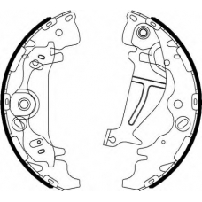 8DB 355 022-041 HELLA PAGID Комплект тормозных колодок