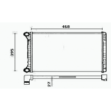 RM0450 EQUAL QUALITY Радиатор, охлаждение двигателя