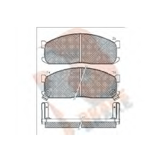 RB0690 R BRAKE Комплект тормозных колодок, дисковый тормоз
