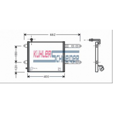 5022501 KUHLER SCHNEIDER Конденсатор, кондиционер