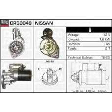 DRS3049 DELCO REMY Стартер