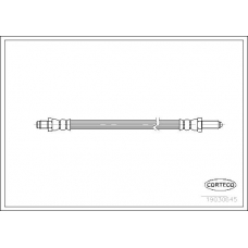 19030645 CORTECO Тормозной шланг