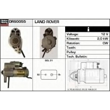 DRS0055 DELCO REMY Стартер