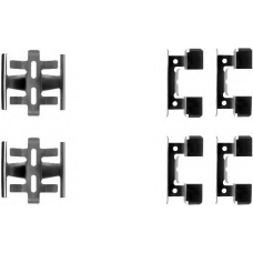 8DZ 355 204-871 HELLA PAGID Комплектующие, колодки дискового тормоза