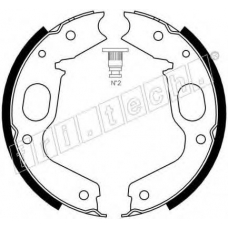 1064.176 fri.tech. Комплект тормозных колодок, стояночная тормозная с