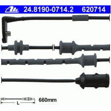 24.8190-0714.2 ATE Сигнализатор, износ тормозных колодок