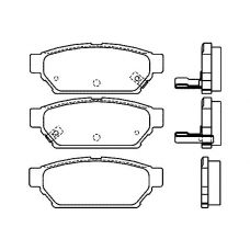 21872 145  0 5 T4067 TEXTAR Колодки тормозные