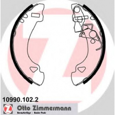 10990.102.2 ZIMMERMANN Комплект тормозных колодок