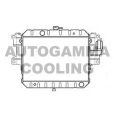 103855 AUTOGAMMA Радиатор, охлаждение двигателя
