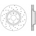 BDRS2412.25 OPEN PARTS Тормозной диск