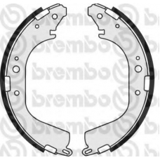 S 56 532 BREMBO Комплект тормозных колодок